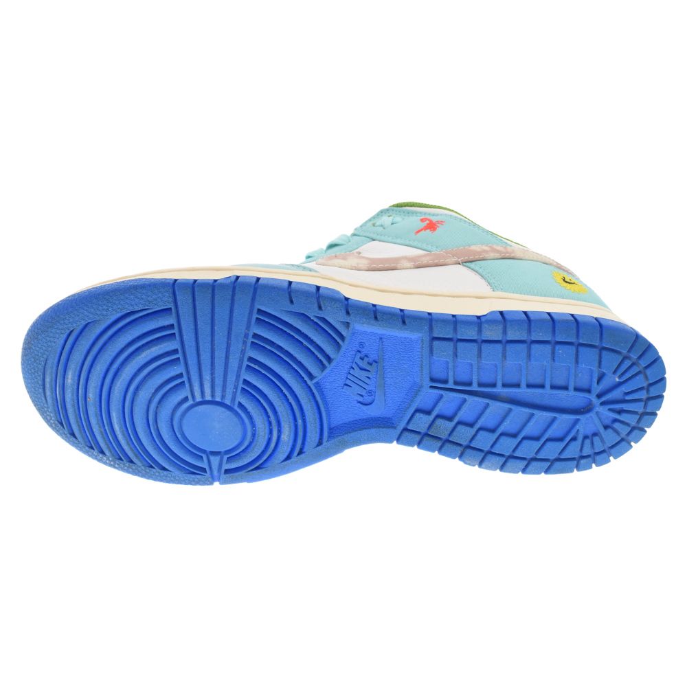 NIKE ナイキ BY YOU DUNK LOW バイユー ダンク ロー ローカットスニーカー ライトブルー/ホワイト US9.5 D07422-900 NIKE (ナイキ) BY YOU DUNK LOW バイユー ダンク ロー ローカット