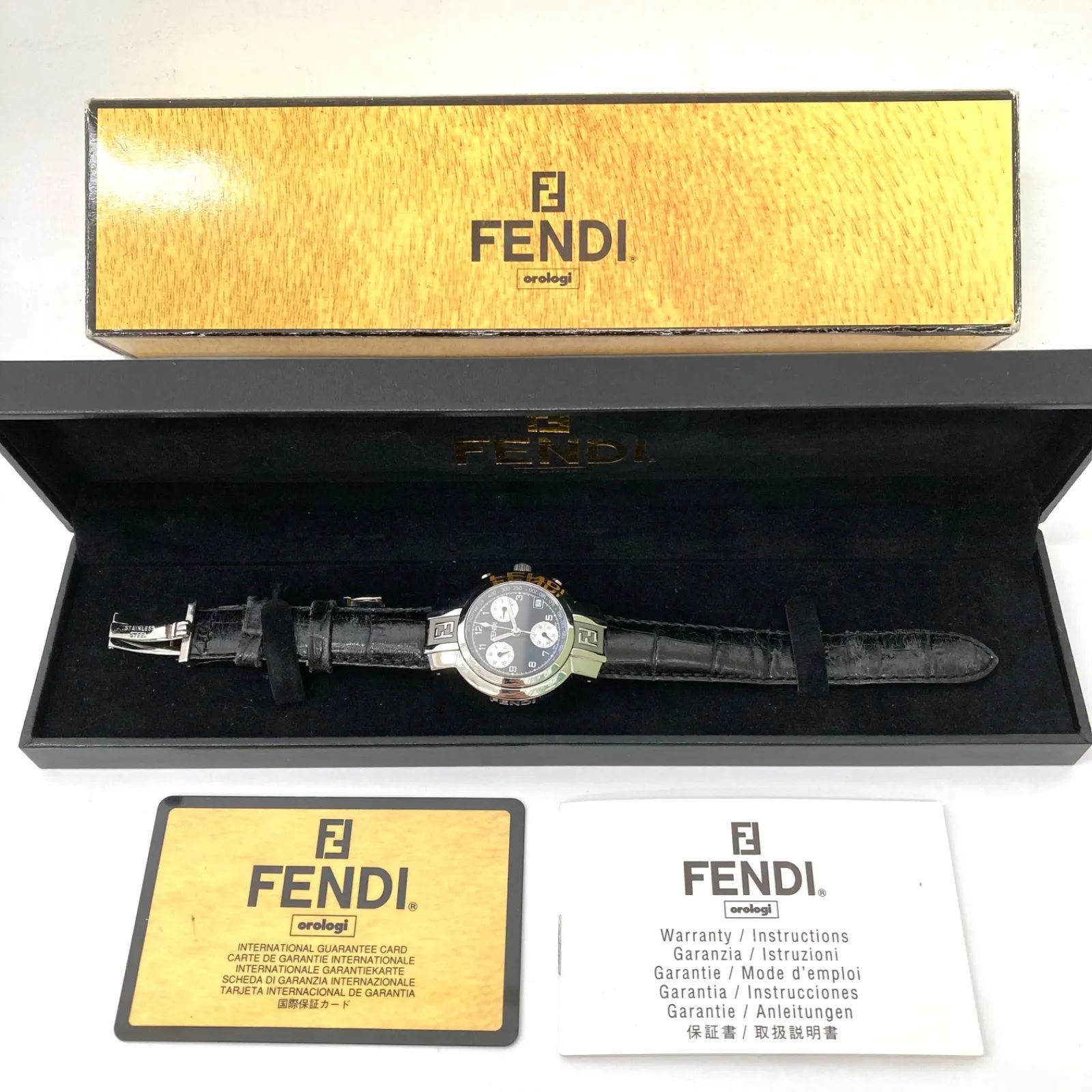 FENDI クロノグラフ 時計 i210123031-3_0b743f45-5f5a-