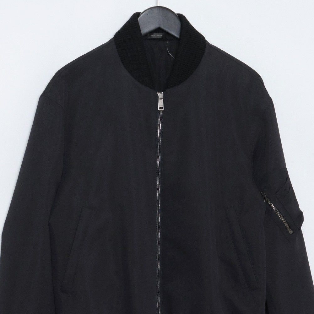 JIL SANDER Bomber Jacket サイズ44 ブラック