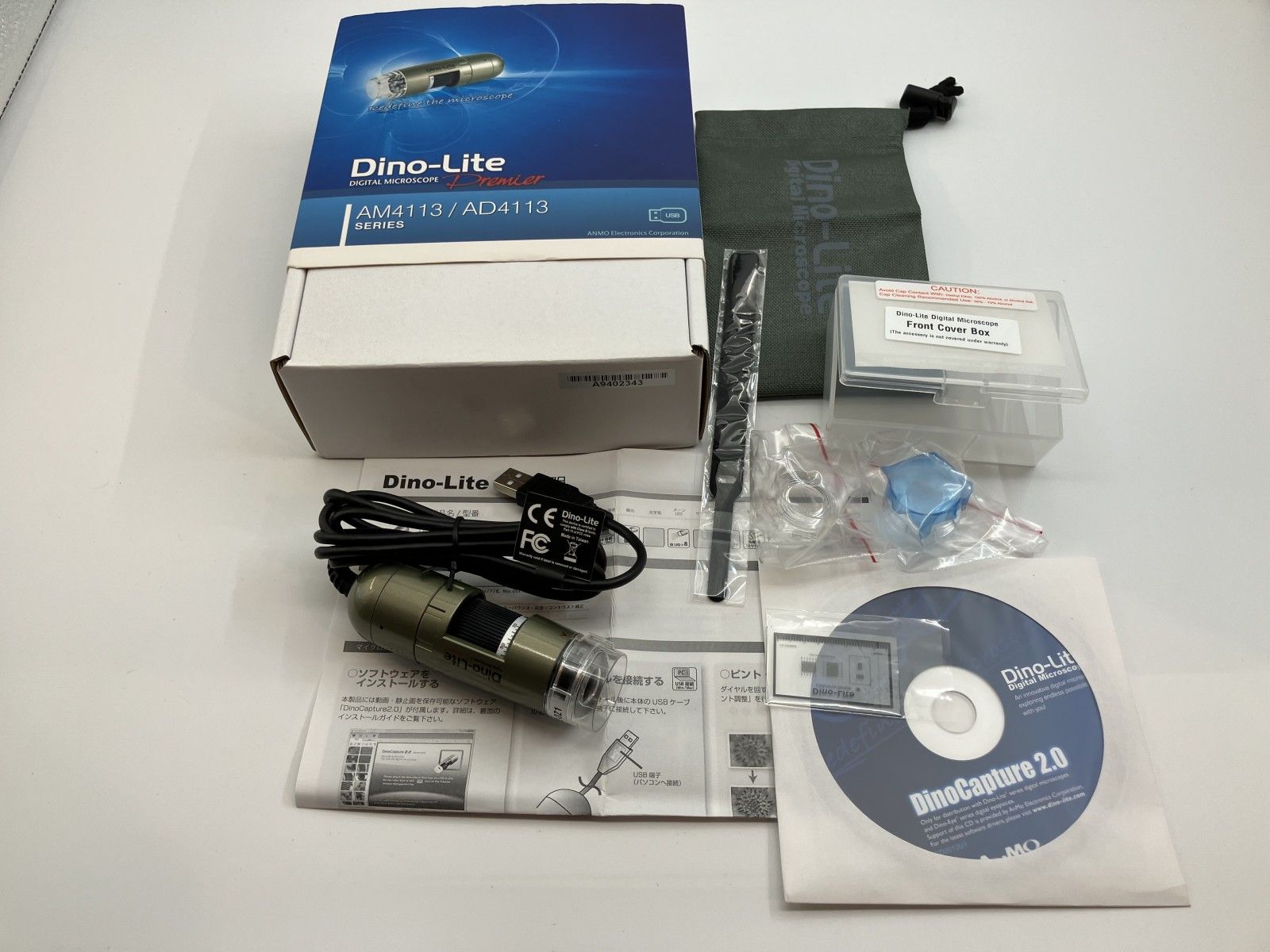 デジタルマイクロスコープDino-Lite AM4113/AD4113 USB Premier2 M 