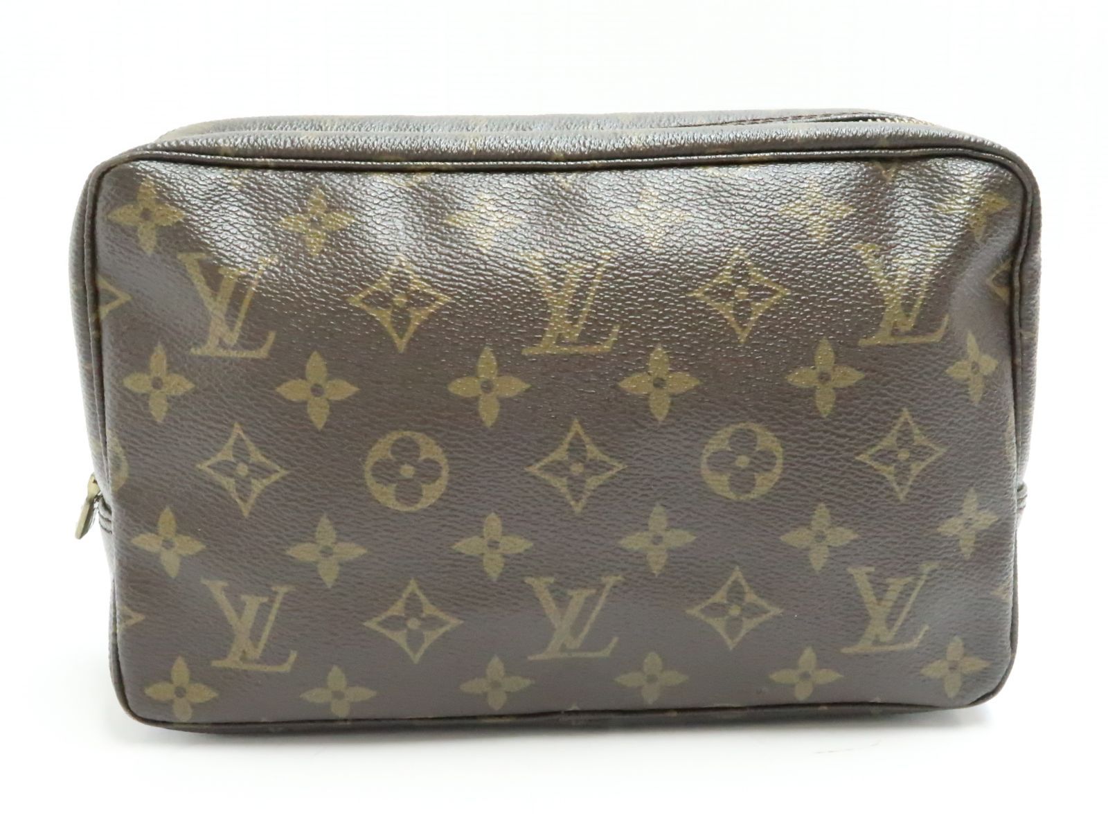 美品 LOUIS VUITTON ルイヴィトン トゥルーストワレット23 ポーチ ルイヴィトン モノグラム ポーチ トゥルーストワレット23