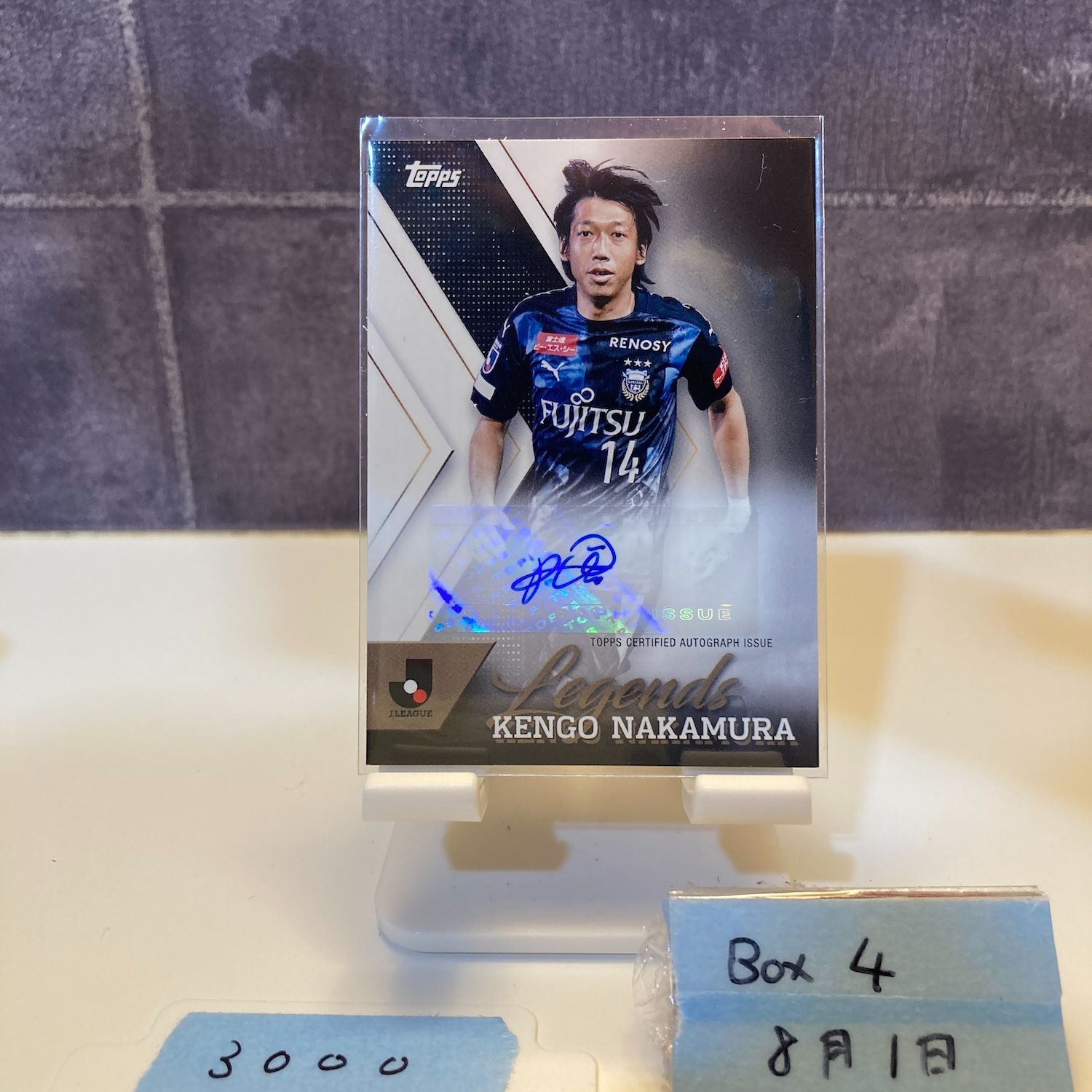 2024 Topps J.League 中村憲剛 直筆サイン 川崎フロンターレ Legends