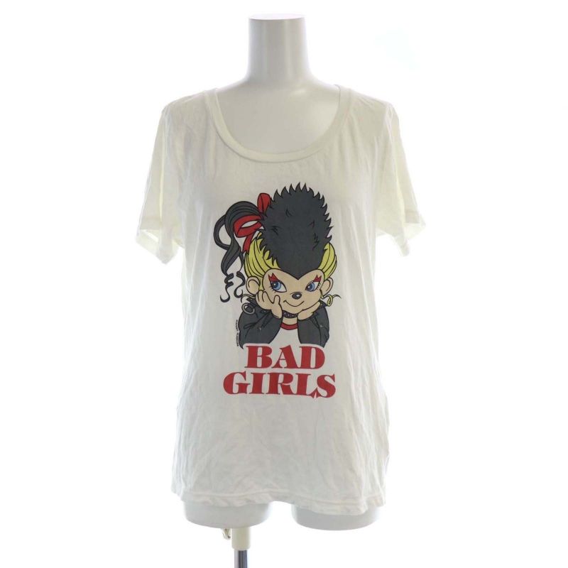 ヒステリックグラマー×CASBA Tシャツ 白 新品未使用 HYSTERIC GLAMOUR x casba Tシャツ白 L（新品