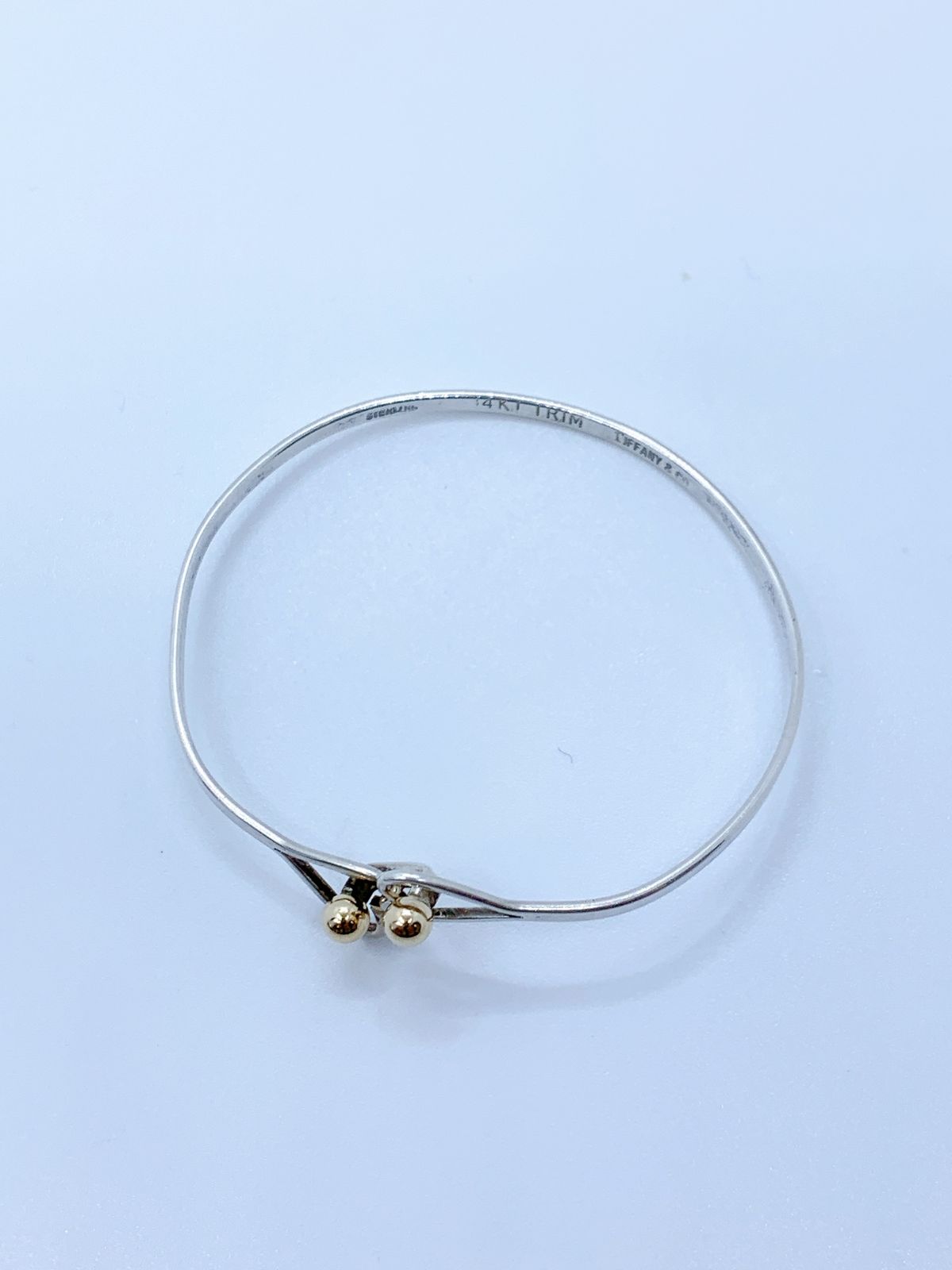 TIFFANY&Co./ティファニー フックアンドアイ ハート バングル  