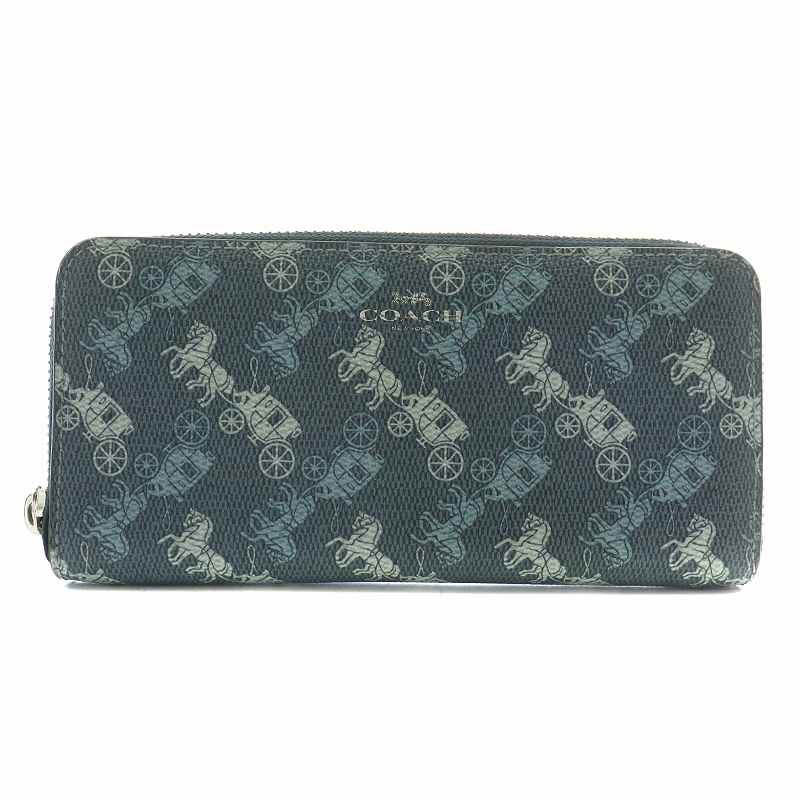 コーチ COACH ホース アンド キャリッジ プリント スリム
