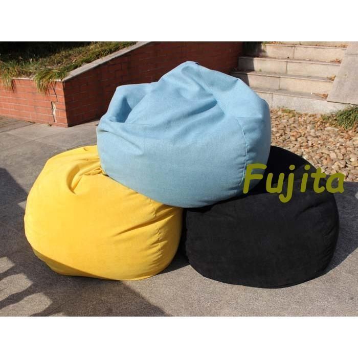 【史上最も激安！】 ビーズクッションカバー カバーのみ 単品 替えカバー しずく型 80 90cm 持ち手付き 交換 気分転換 イメージチェンジ 単色 無地 シンプル お