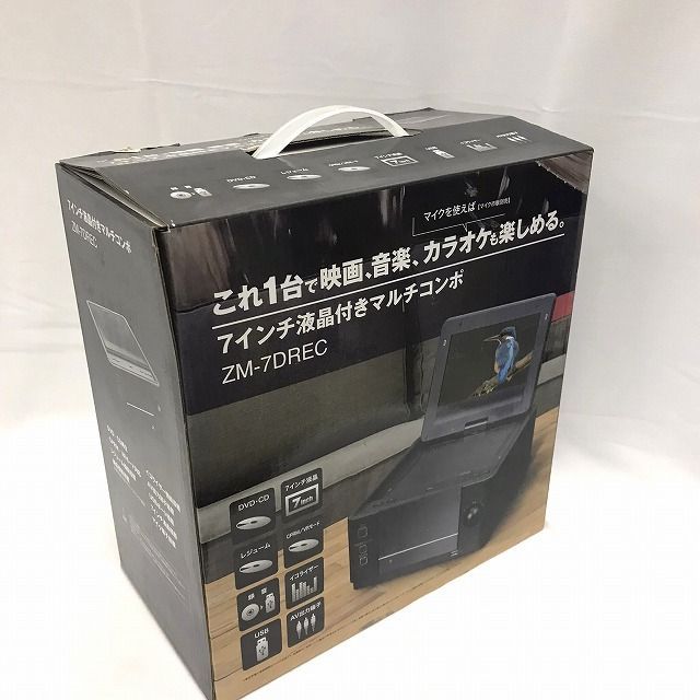 レボリューション 7インチ液晶付きマルチコンポ ZM-7DREC Amazon