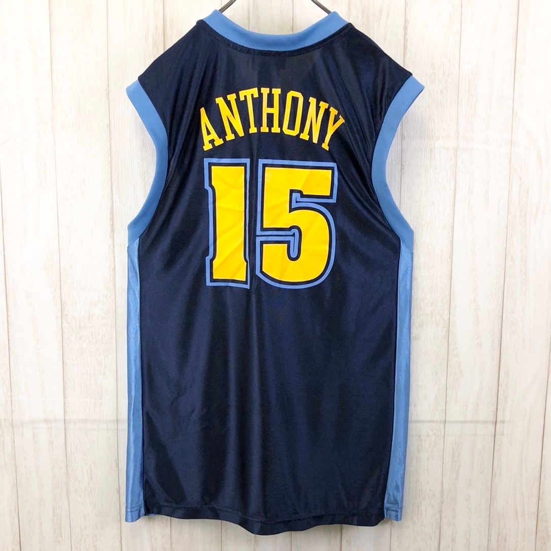 NBA デンバーナゲッツ Nuggets ANTHONY 15 ユニフォーム ゲームシャツ