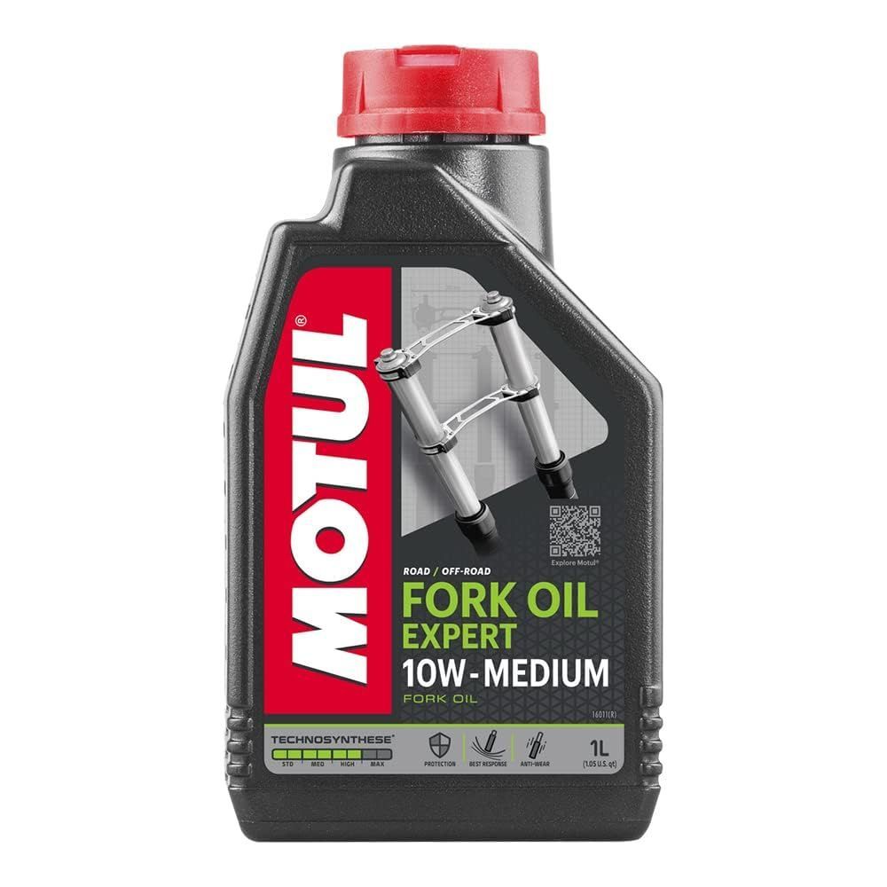 新品 MOTUL(モチュール) FL FORK OIL EXPERT MEDIUM /GABELOL(フォークオイル エキスパート ミディアム) 10W 化学合成フォークオイル(倒立正立両用) [正規品] 1L 15414021
