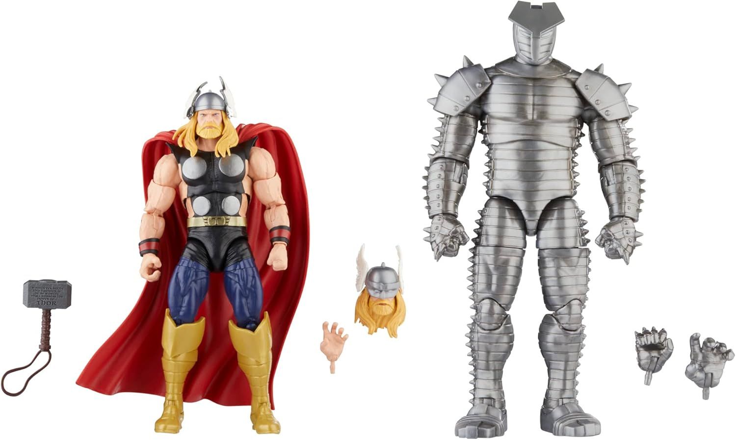 ハズブロ(HASBRO) MARVEL マーベルレジェンド・シリーズ ソー vs. デストロイヤー， アベンジャーズ 60周年記念 6インチ(15cm)サイズ アクションフィギュア， アクセサリー5個付き F7087 正規品