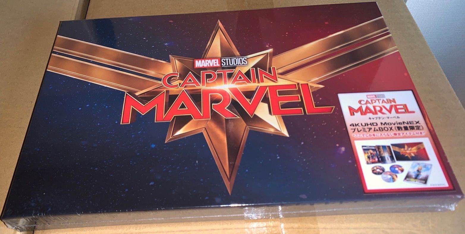 キャプテン・マーベル 4K UHD MovieNEXプレミアムBOX (数量限定)【4K  