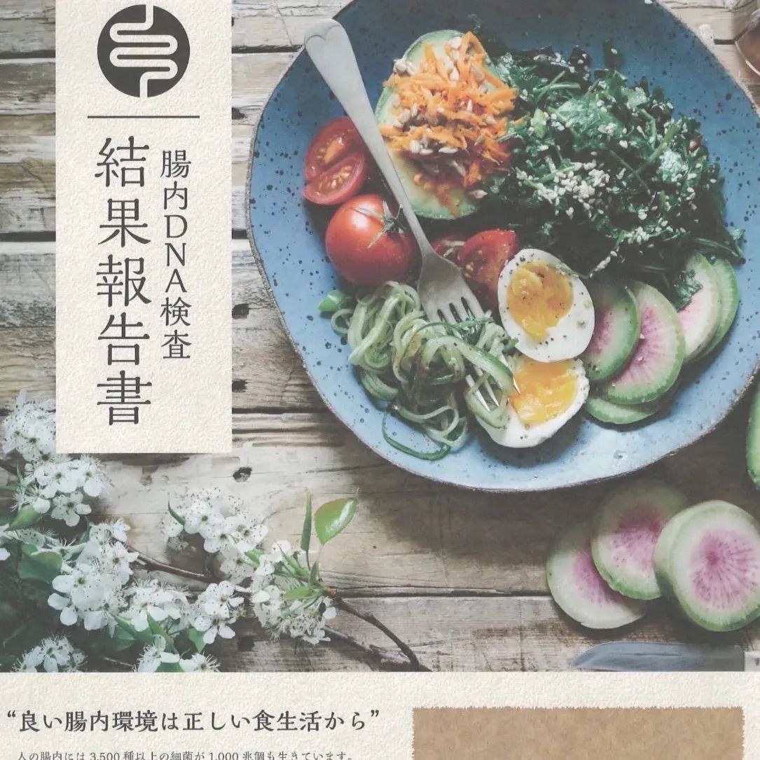 腸内フローラ検査キット|解析士からのパーソナルアドバイス付き
