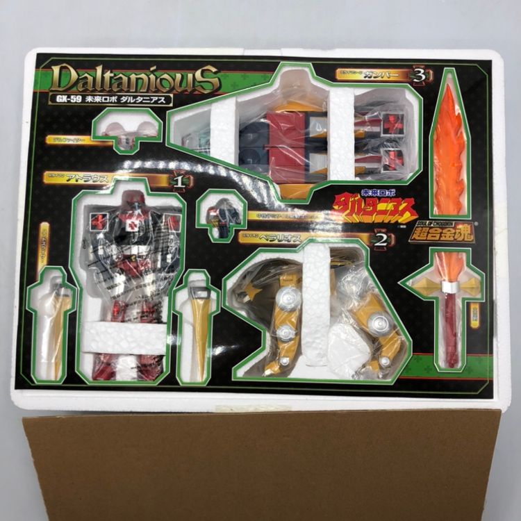 中古】バンダイ【再販】超合金魂 GX-59 未来ﾛﾎﾞﾀﾞﾙﾀﾆｱｽ 開封品