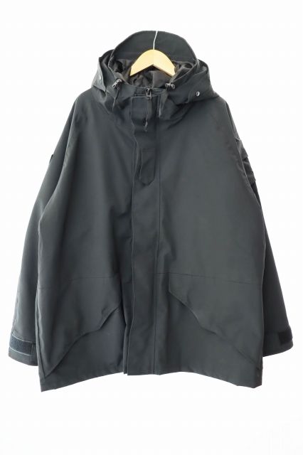 ヴィンテージ VINTAGE スウェーデン軍 SWEDISH ARMY ECWCS PARKA FIELD JACKET MMB社製 エクワックス フィールド パーカー ミリタリー ジャケット 8415-01-228-1319 XL-R 黒 ●250509
