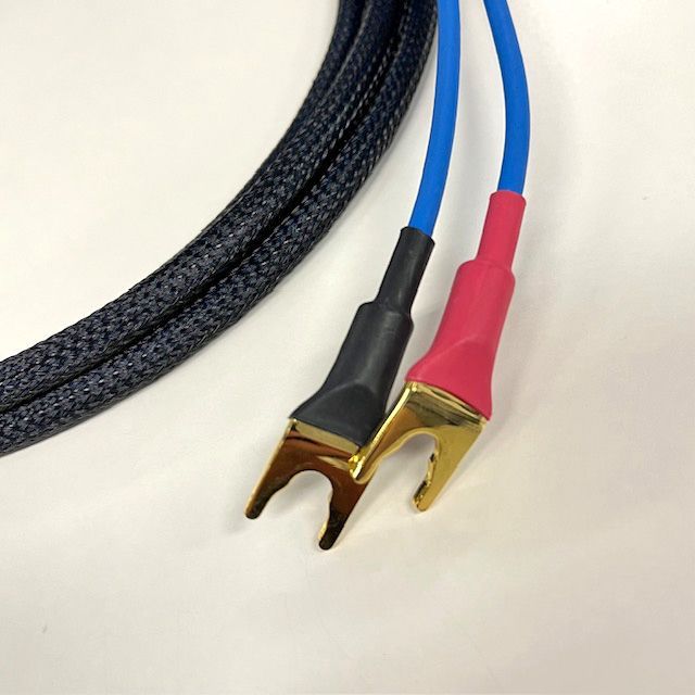 スピーカーケーブル 両端Yラグ