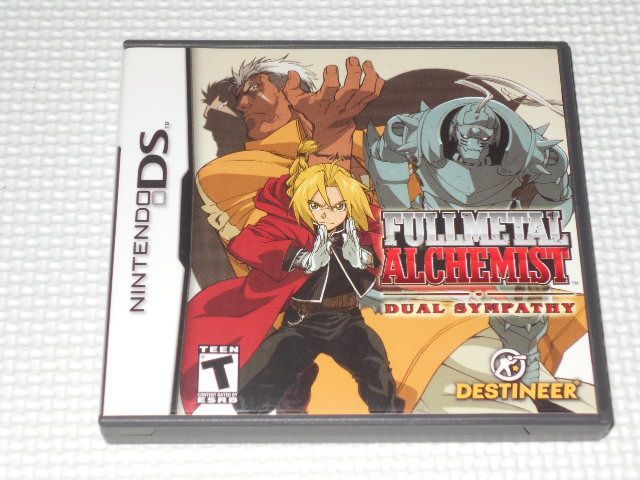 DS☆FULLMETAL ALCHEMIST DUAL SYMPATHY 海外版 北米版☆箱付・説明 