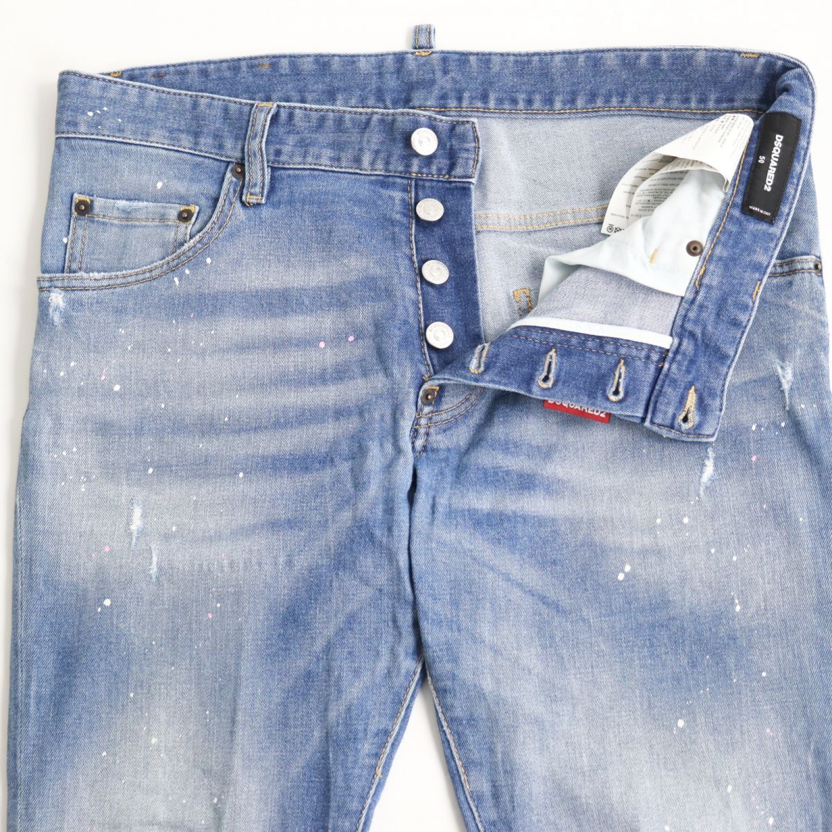 ドンドン見直し】美品○22SS ディースクエアード SkaterJean S74LB1114 