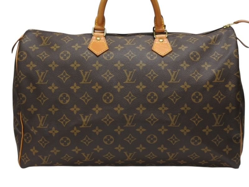 LOUIS VUITTON ルイヴィトン スピーディ40 ハンドバッグ ボストンバッグ M41106 ブラウン ゴールド金具 4b007878
