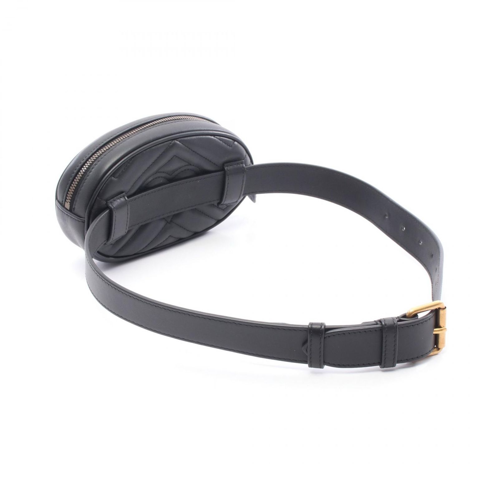 グッチ GUCCI ウエストバッグ GGマーモント 476434 ブラック