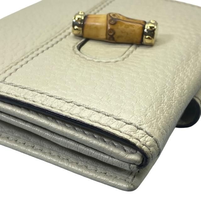 GUCCI グッチ 138035 バンブー 財布 二つ折り財布 折り財布 コンパクト