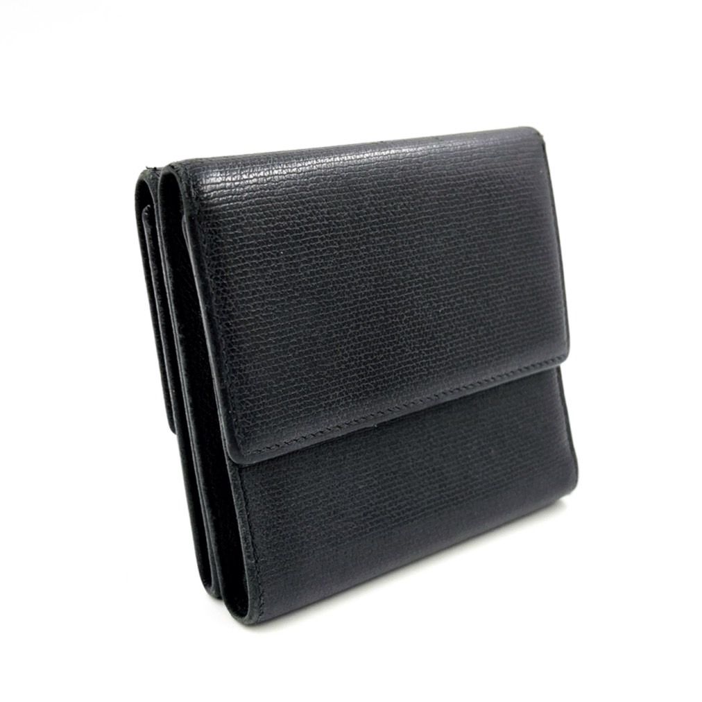 美品　シャネル　レザー　ココボタン　Wホック　長財布　ブラック シャネル ココボタン レザー 長財布 ブラック A20904
