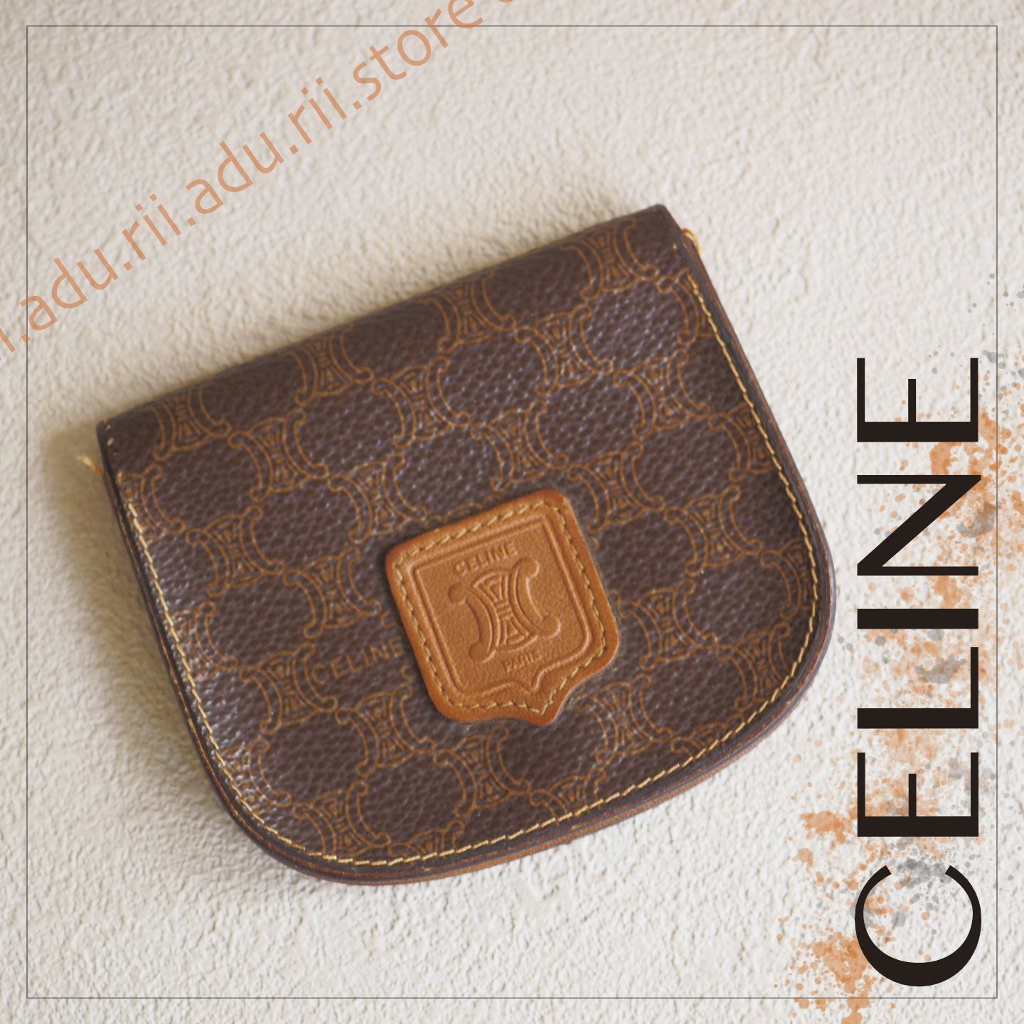 セリーヌ CELINE マカダム 柄 コインケース 小銭入れ 小物入れ 財布 