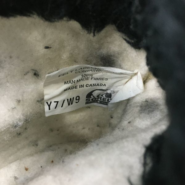 SOREL/ソレル size7 25.0程度 Vintage カナダ製 スノーブーツ ライナー