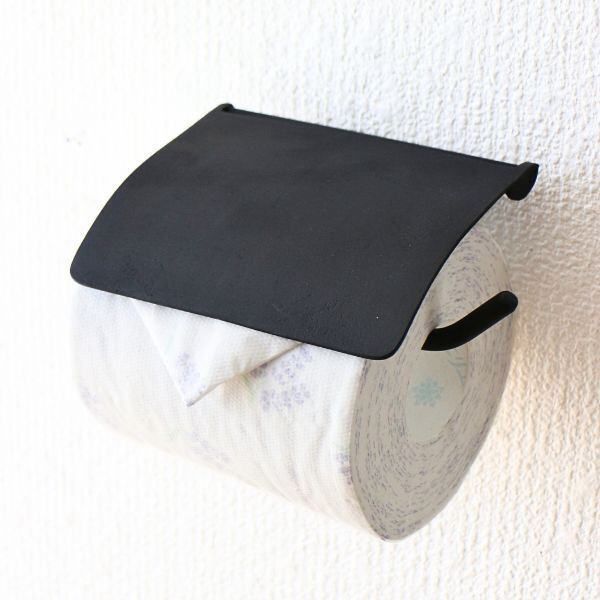 おしゃれ トイレットペーパーホルダー 穴あけ不要 取付簡単 2連 二連