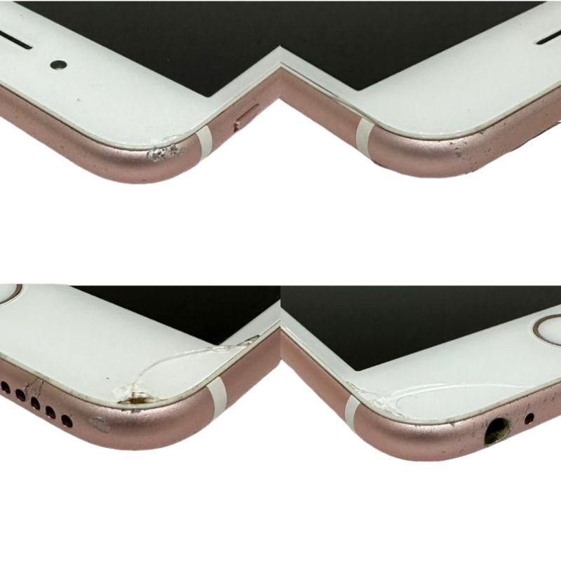 Apple iPhone 6s 64GB MKQR2J/A au ○判定 ローズゴールド バッテリー