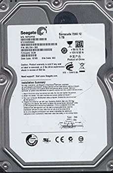 Seagate 3.5インチ内蔵HDD 1TB 7200rpm S-ATAII 32MB ST31000528AS