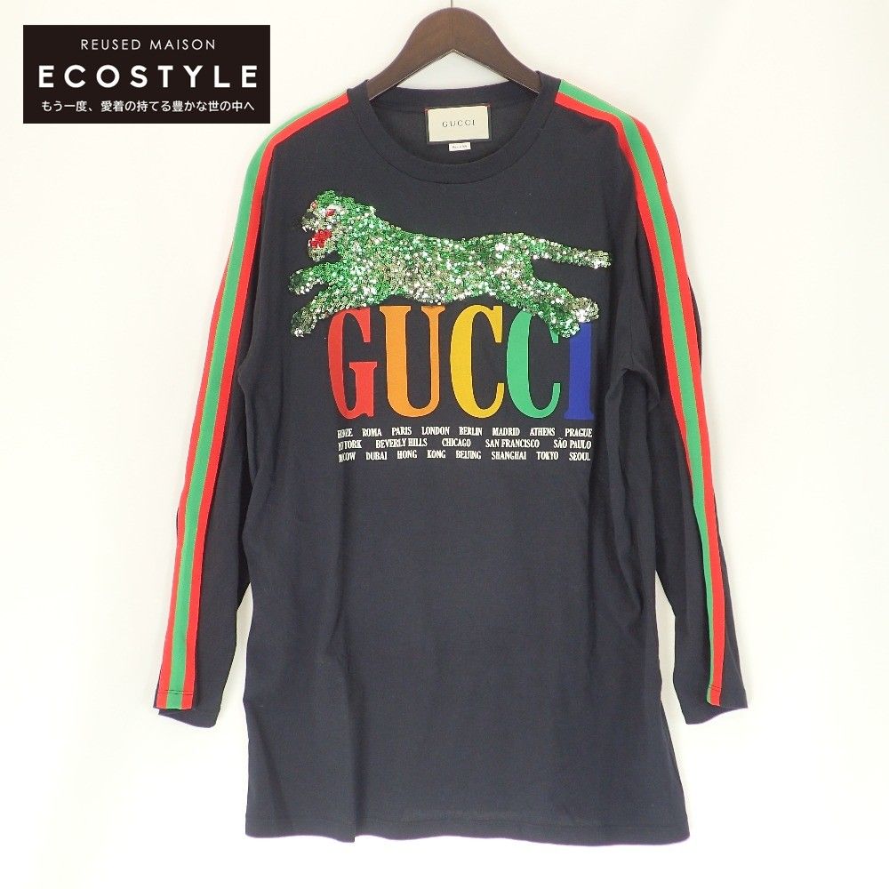 GUCCI グッチ タイガースパンコール ロゴプリント - 通販 - pinehotel.info