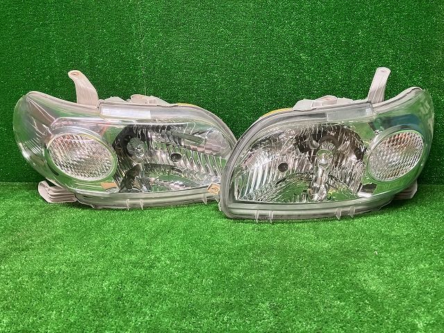 コーティング加工済 綺麗 NNP10/15 ポルテ 前期 ヘッドライト左右 HID 52-129 4 レベ・バラスト付 241218220