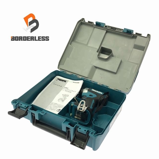 ☆極美品☆makita マキタ 18V 充電式インパクトドライバ TD157D 本体+ケース コードレス 電動工具 DIY 日曜大工 106692