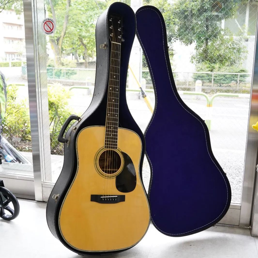 美品・日本製】Morris モーリス W-25 アコースティックギター ハード