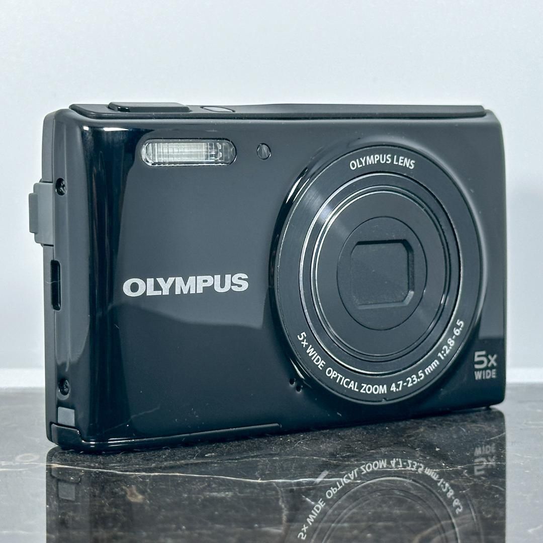 美品】OLYMPUS STYLUS VG-180 ブラック オリンパス スタイラス