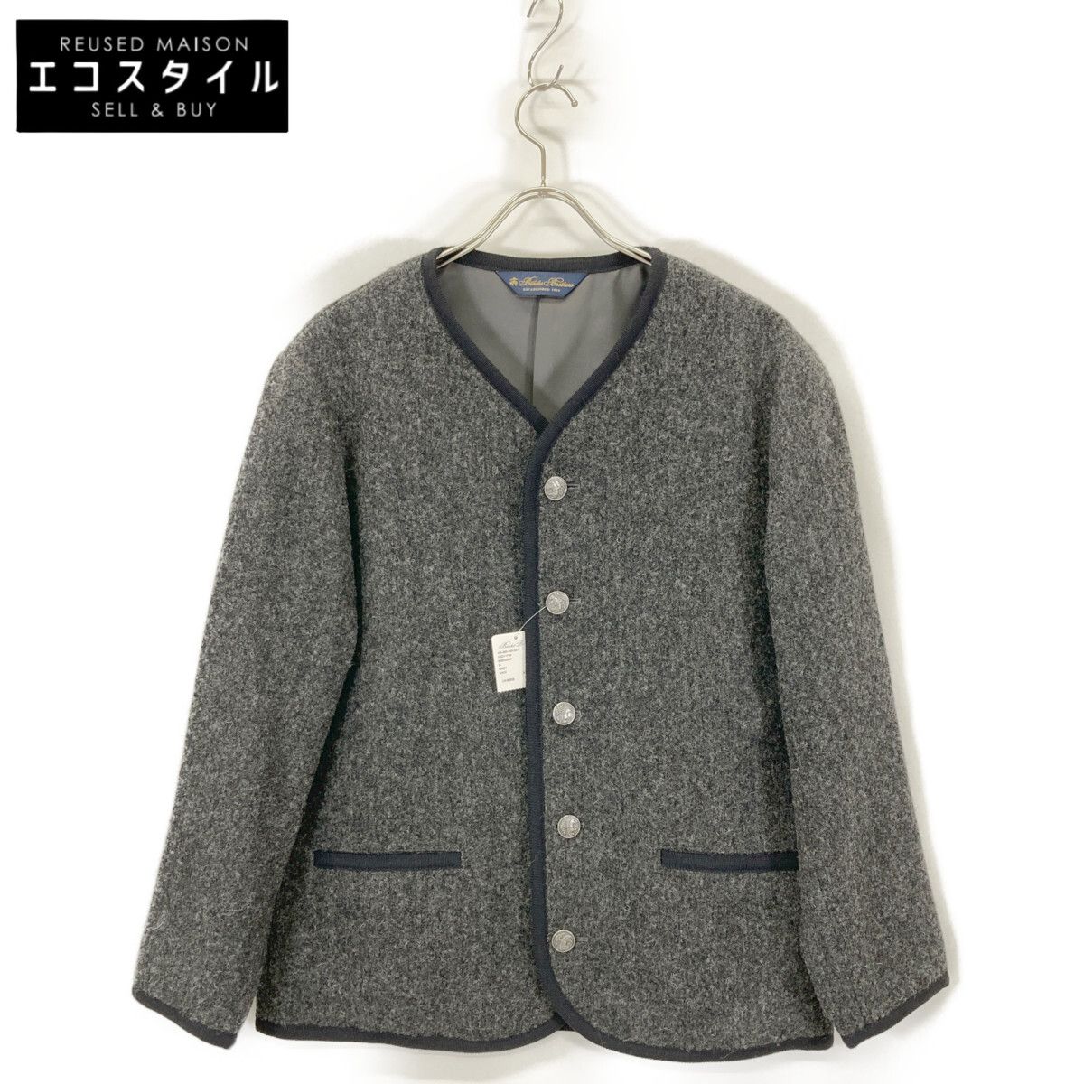 Brooks Brothers ブルックスブラザーズ 100211759 ｸﾞﾚｰ ﾎﾞｲﾙﾄﾞｳｰﾙ 