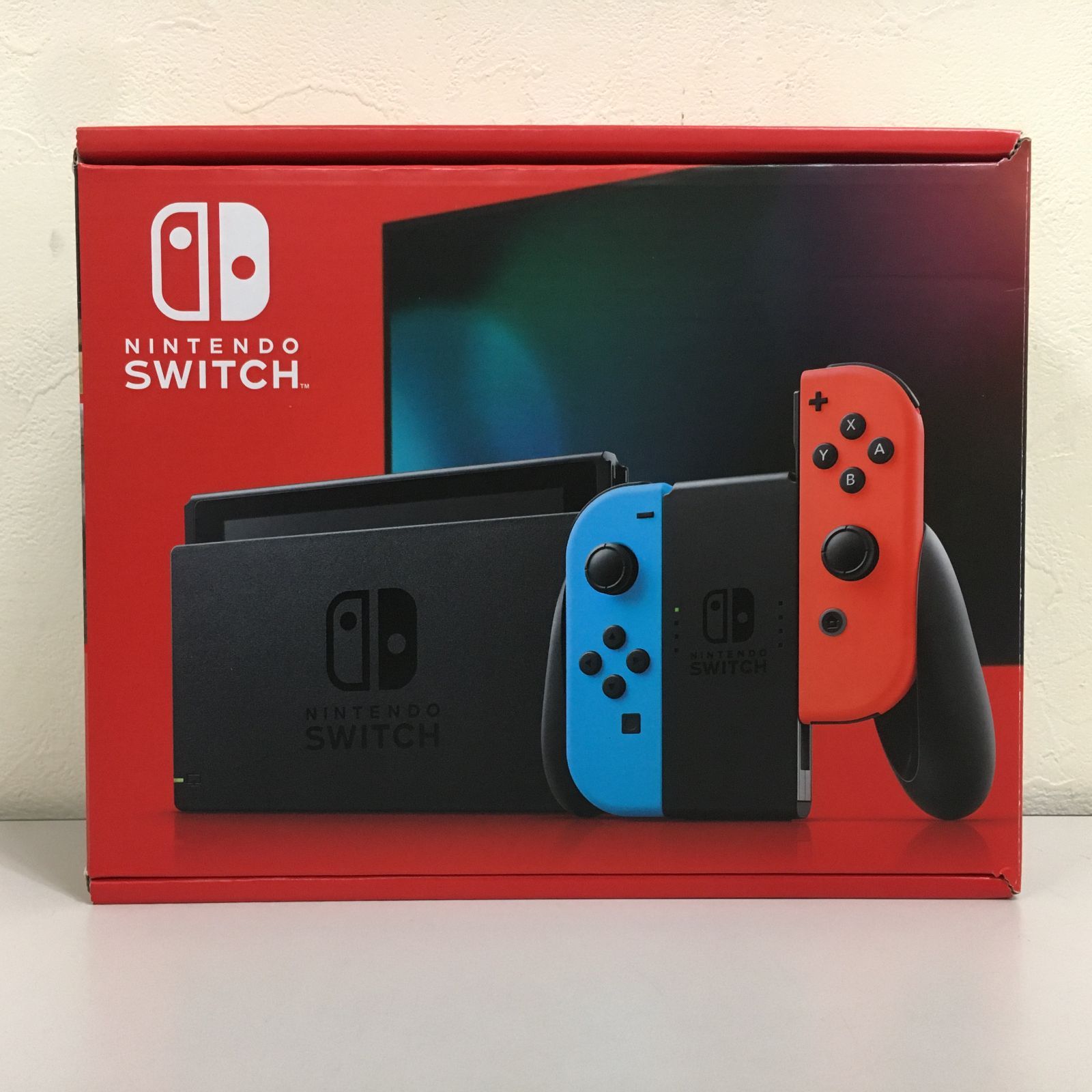 ほぼ新品】Nintendo Switch 本体【Joy-Con(L) ネオンブルー/(R) ネオン 