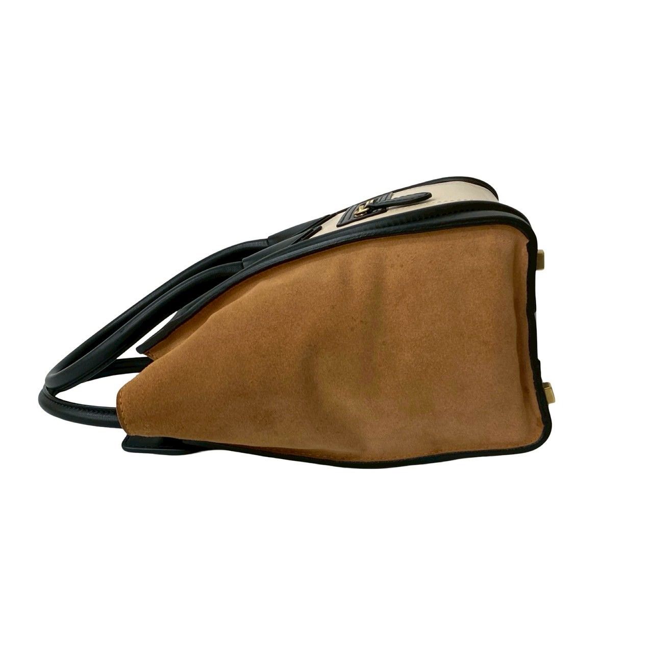 セリーヌ　ラゲージ　スウェード　レザー 極 美品 CELINE セリーヌ ラゲージ マイクロショッパー