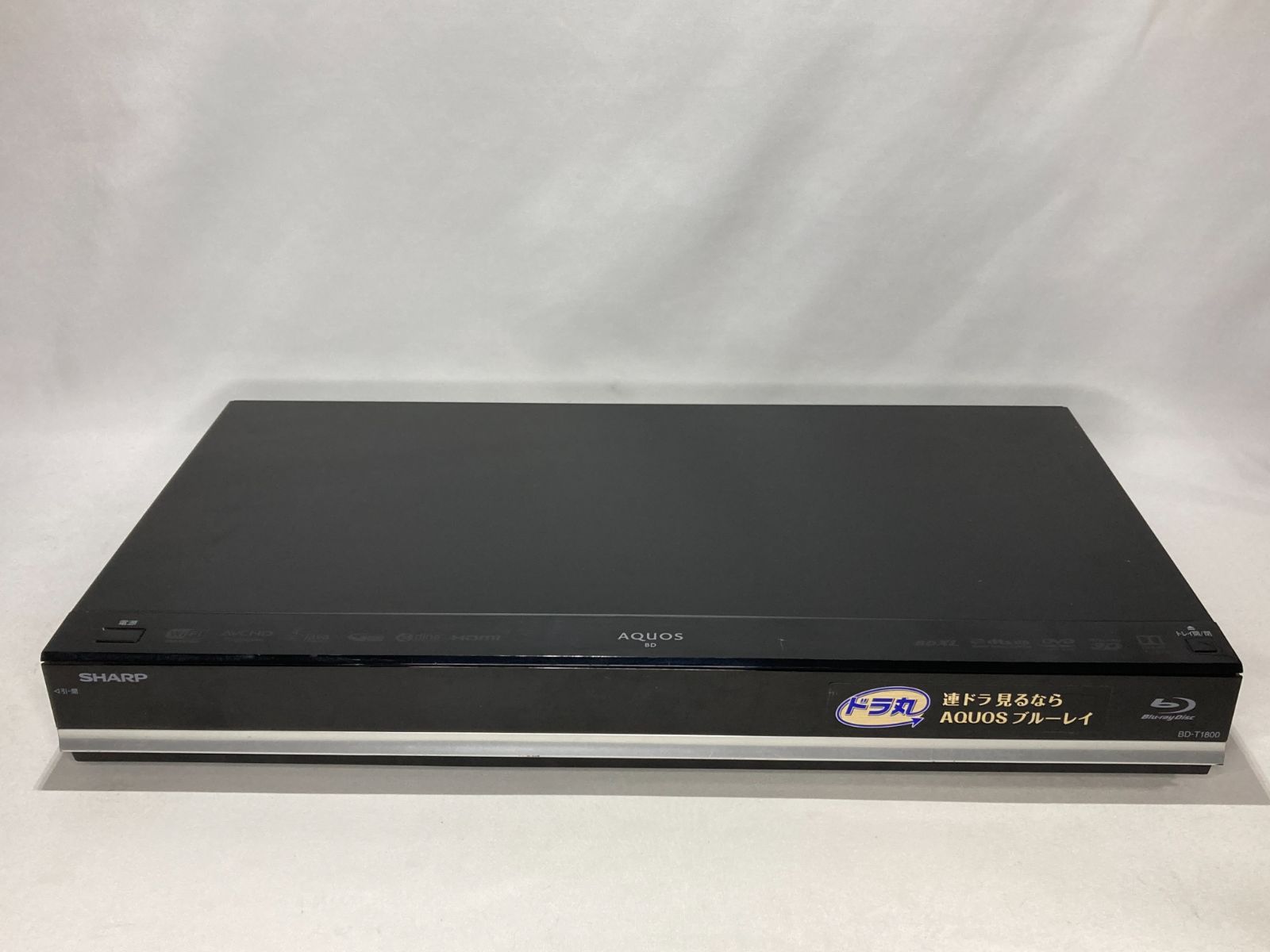 【良品】シャープ 1TB ブルーレイレコーダー AQUOS BD-T1800 シャープ BD-T1800 ブルーレイ DVDレコーダー - メルカリ