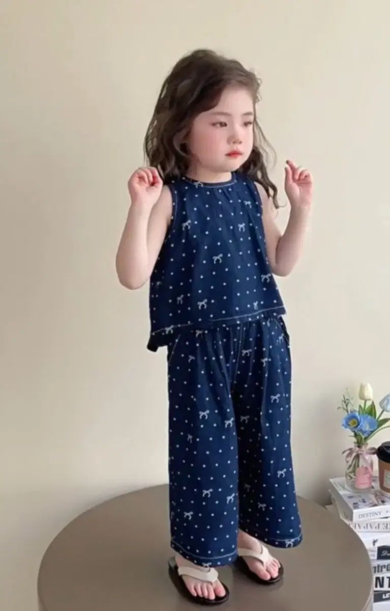 かわいいキツネ 女児 デニム ツーピース以外