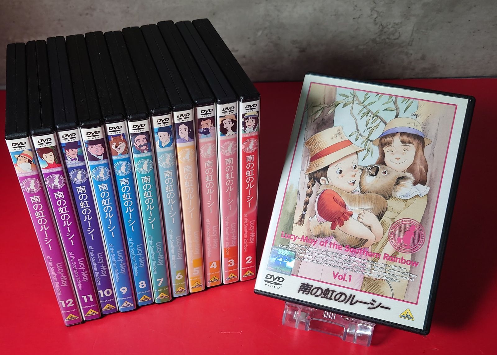 Amazon.co.jp: 南の虹のルーシー 全12枚 レンタル落ち 全巻