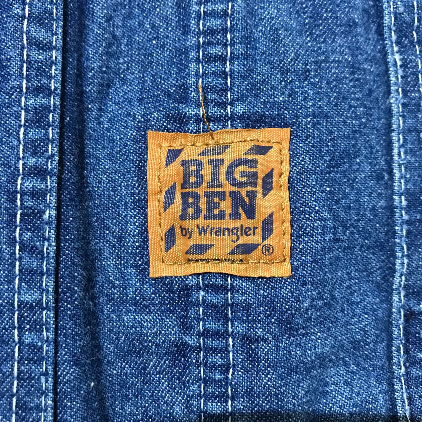 70s 80s ヴィンテージ USA製 BIG BEN by Wrangler ビッグベン 