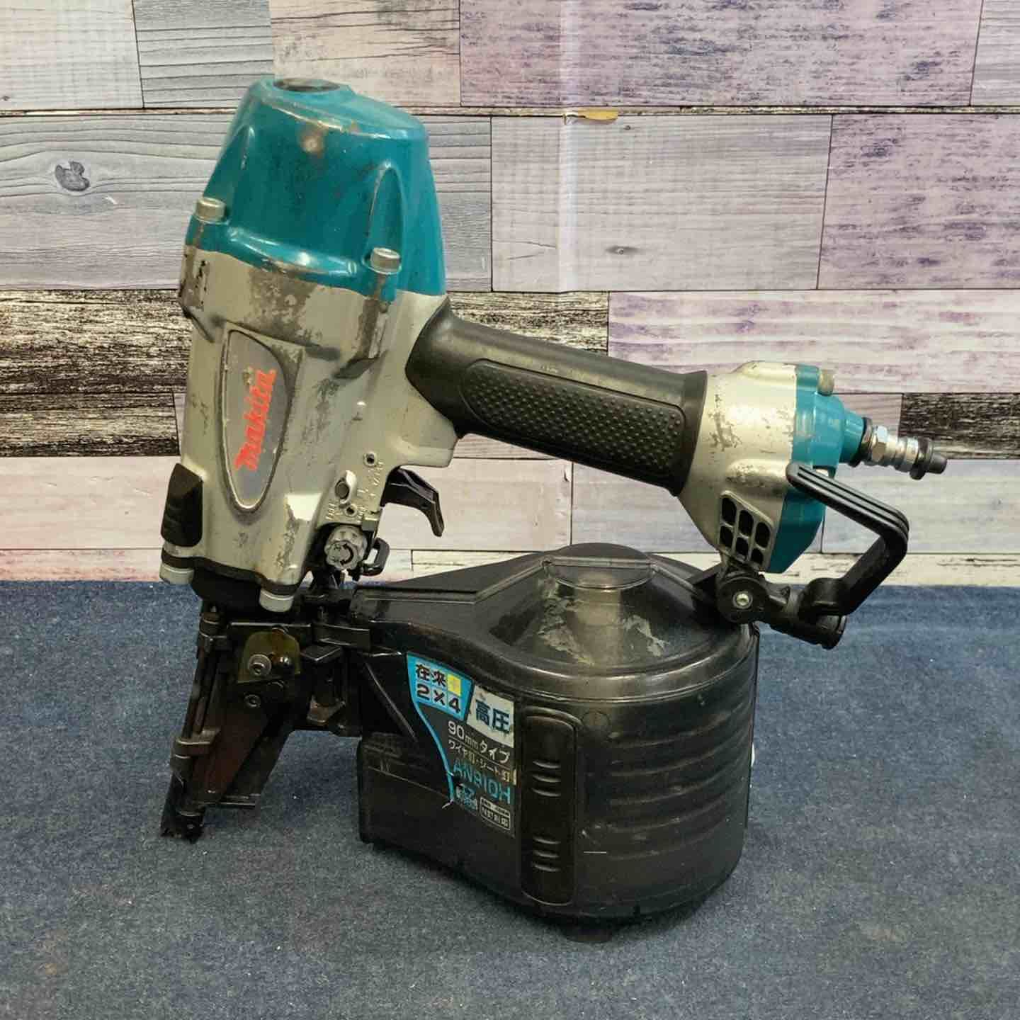 マキタ makita 高圧エア釘打ち機 AN910H 90mm ワイヤ釘 シート釘 八潮店