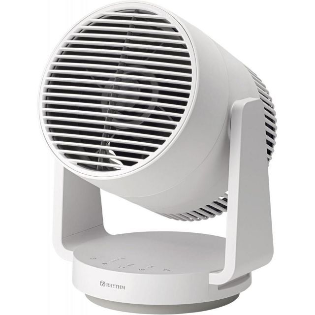 リズム RHYTHM サーキュレーター Silky Wind Circulator ライトグレー 9ZFA39RH08 2重反転ファン 大風量 40畳 DCモーター 省エネ