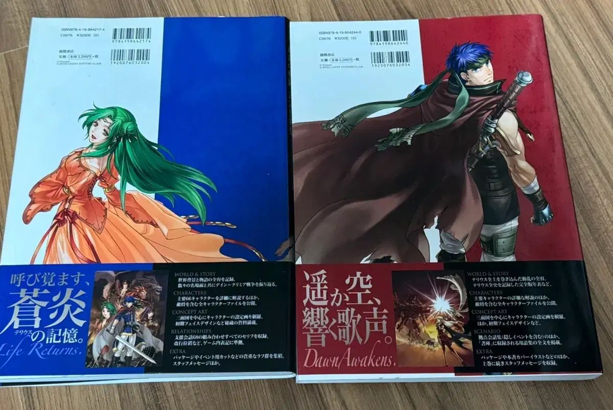 初版 ファイアーエムブレム 暁の女神 設定資料集 テリウス・リコレクション 下 ファイアーエムブレム 暁の女神 設定資料集 テリウス・リコレ