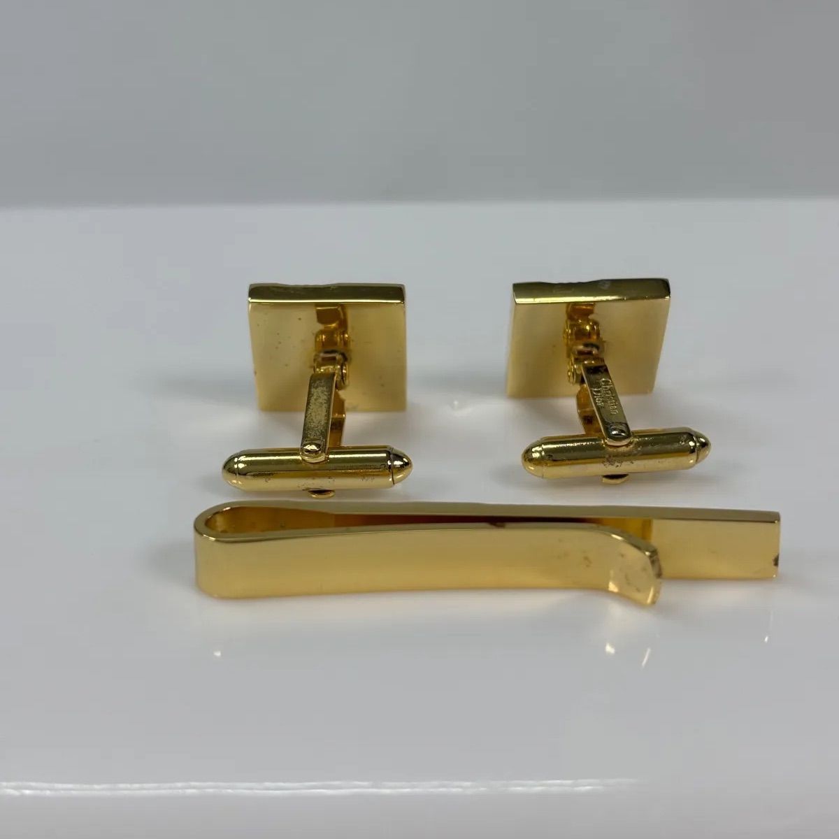 Christian Dior クリスチャンディオール タイピン・カフスセット