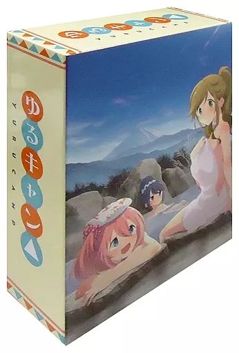特典系収納BOX(キャラクター)　なでしこ＆リン＆あおい アニメ描き下ろしイラスト使用全巻収納BOX 「Blu-ray/DVD ゆるキャン△」 とらのあな全巻購入特典 中古】特典系収納BOX(キャラクター) なでしこ＆リン＆あおい