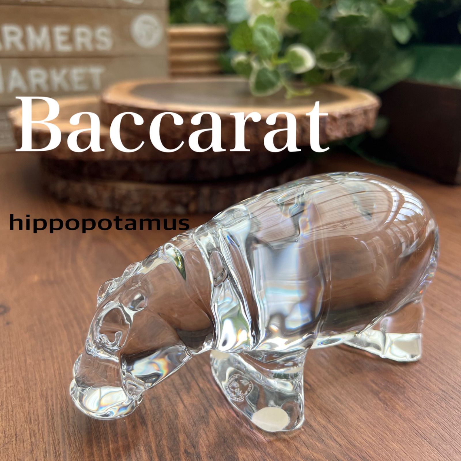 安心 保証 バカラ【Baccarat】 カバ 希少品 | dizmekaro.com