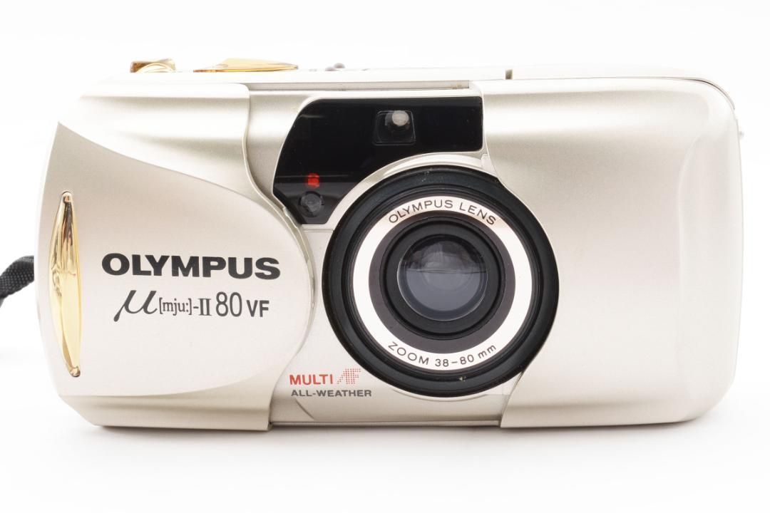 完動品 OLYMPUS μ Ⅱ 80 VF コンパクトフィルムカメラ