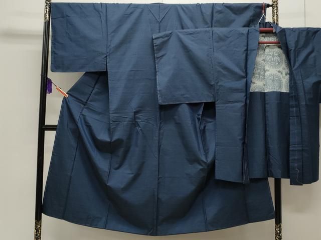 平和屋着物●男性　本場大島紬　吉祥文　正絹　逸品　CABA1967ut 平和屋着物□男性 本場大島紬 アンサンブル 吉祥文 正絹 逸品